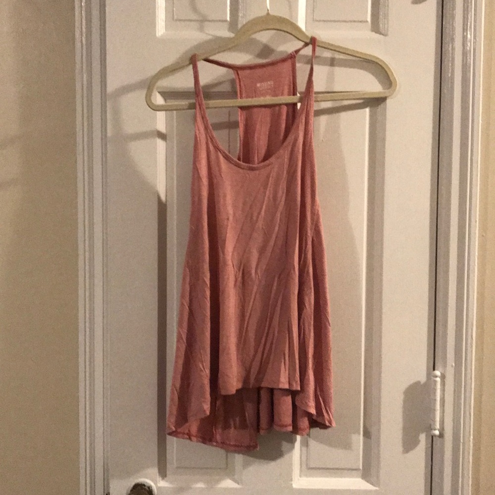 Rust and cream tank